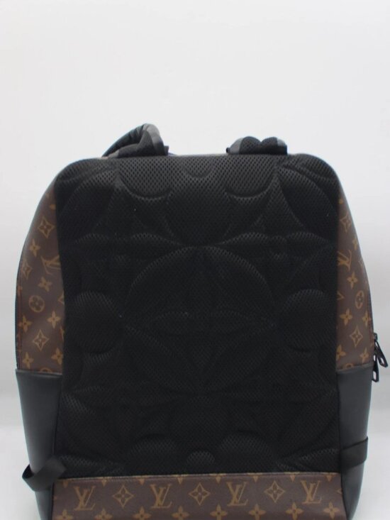 Louis Vuitton Monogram Macassar Dean Brown Blue Backpack main image 6